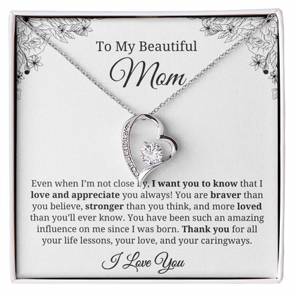 Mom Necklace| Love and Appreciate