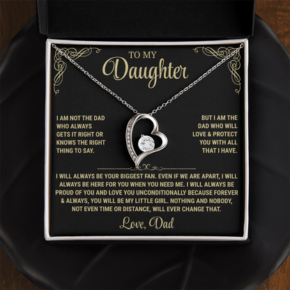 Always Be Here | Daughter Necklace