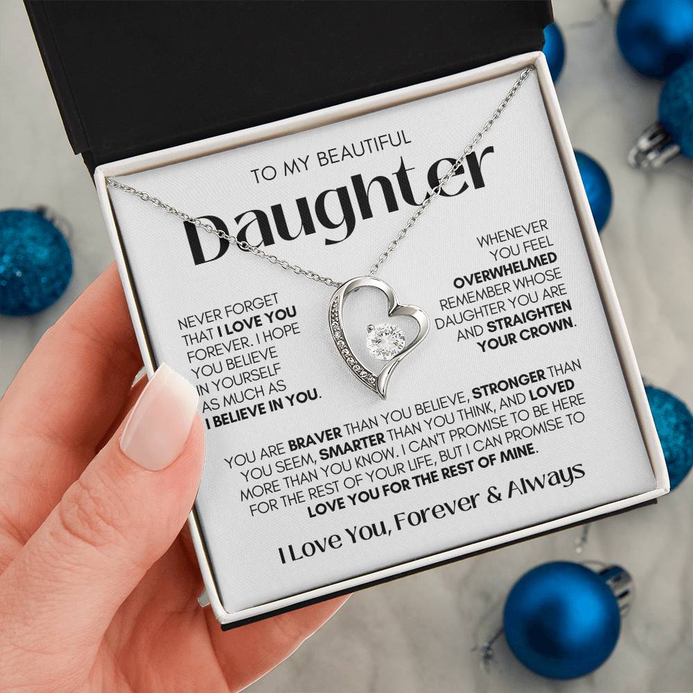 Daughter Necklace| Straighten Your Crown