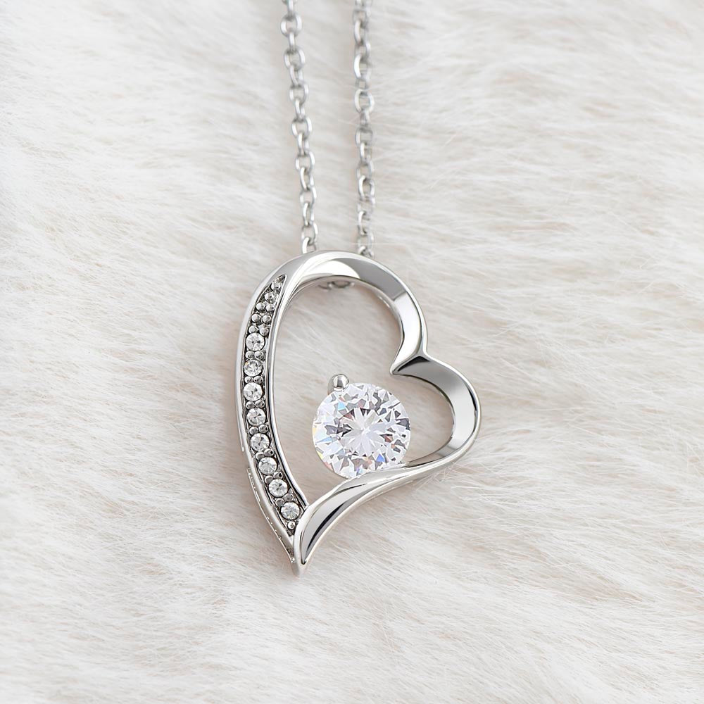 To My Daughter In Law| Also my Daughter in Heart| Forever Love Necklace