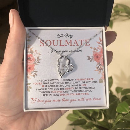 To Soulmate Necklace| My Missing Piece