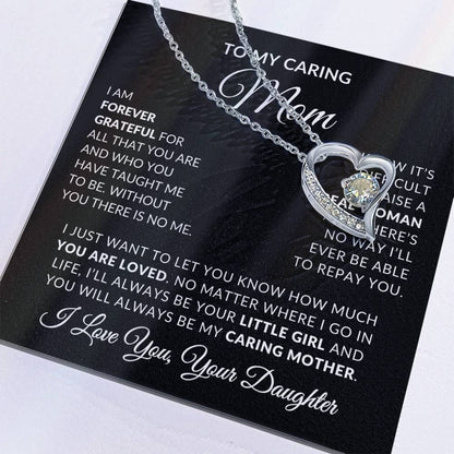 To My Mom Necklace| My Caring Mother