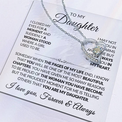 Daughter Necklace| Carry You In My Heart