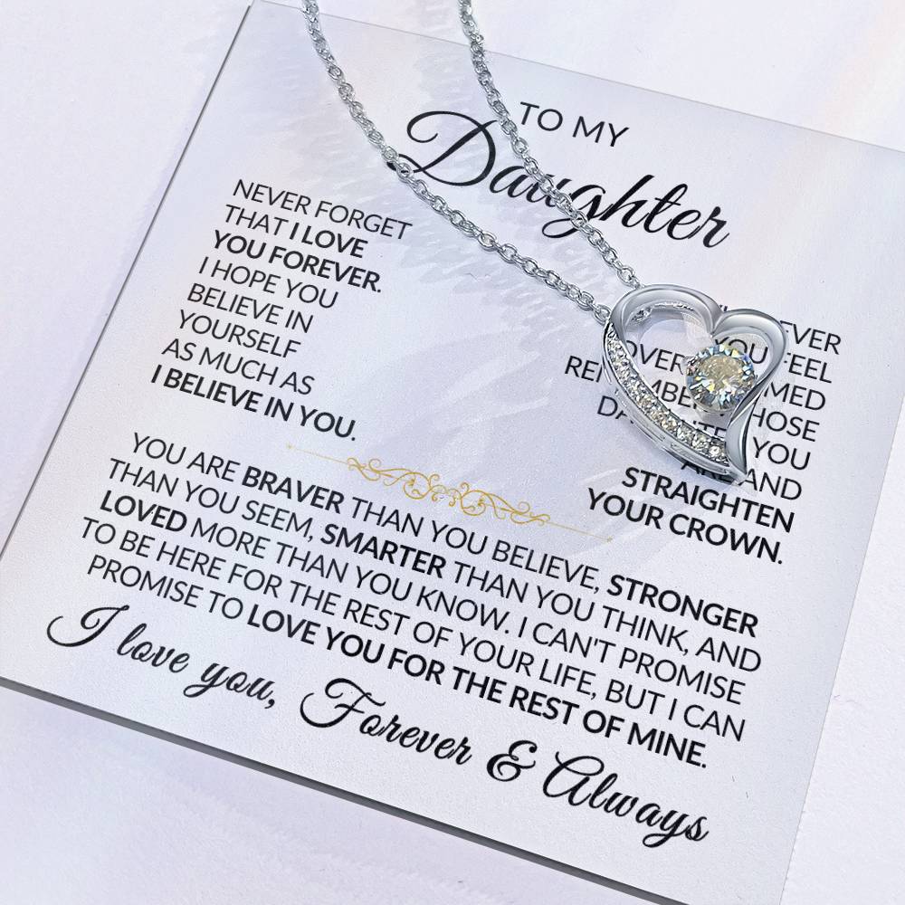 Daughter Necklace| You Are Loved