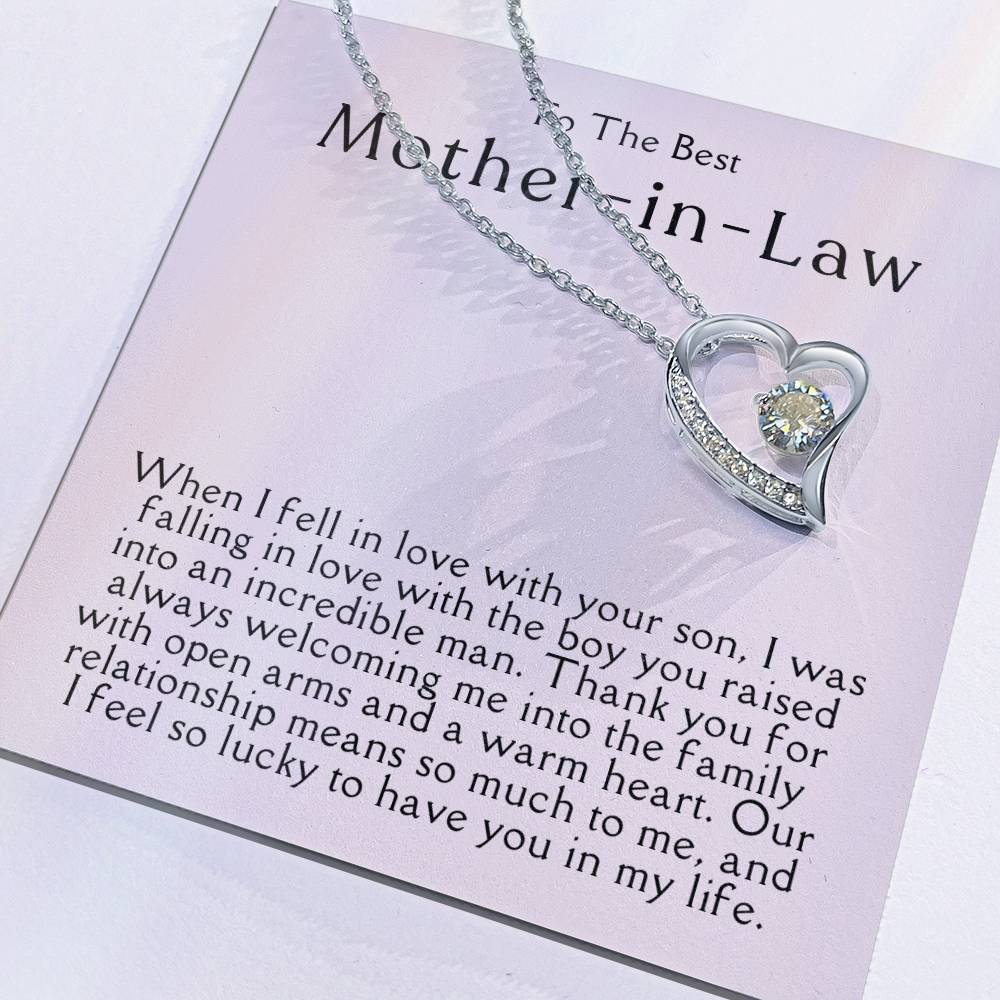 Mother In Law Necklace| Lucky To Have You