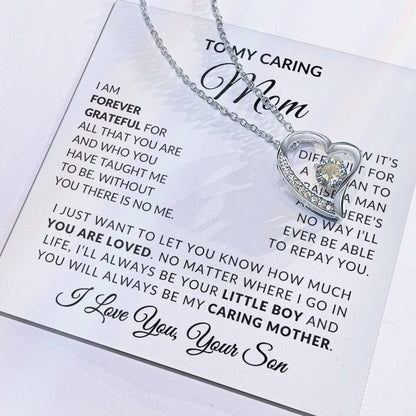 To My Mom Necklace| My Caring Mother