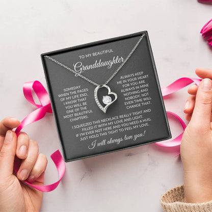 Granddaughter Necklace| Feel My Love