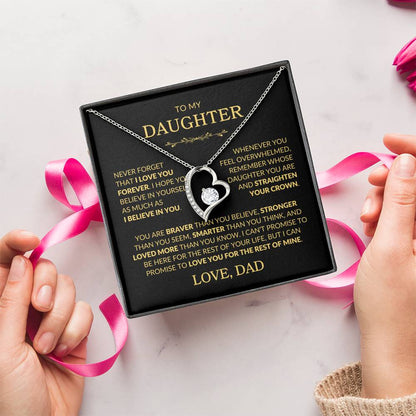 Daughter Necklace| You Are Loved