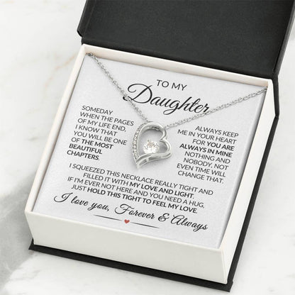 Daughter Necklace| Keep Me In Your Heart
