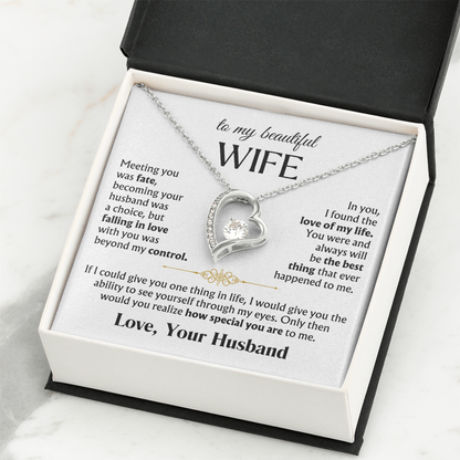 Wife Necklace| The Love of My Life