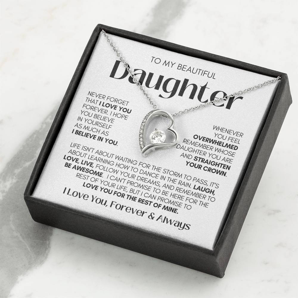 Daughter Necklace| Be Awesome