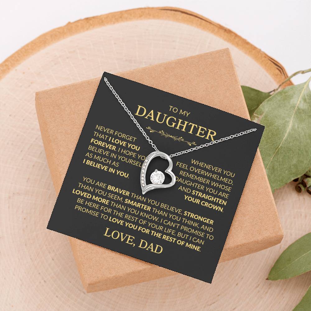 Daughter Necklace| You Are Loved