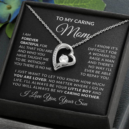 To My Mom Necklace| My Caring Mother