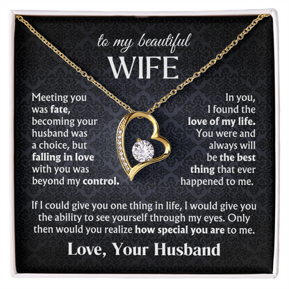 Wife Necklace| The Love of My Life