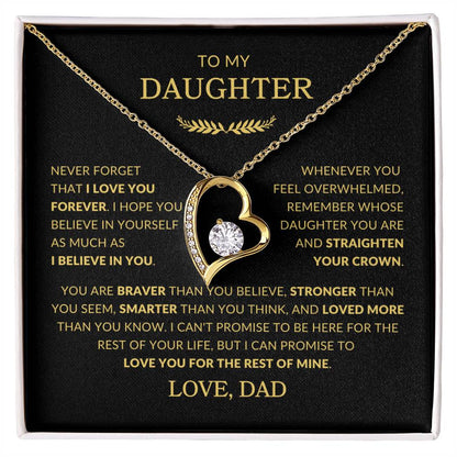 Daughter Necklace| You are Loved