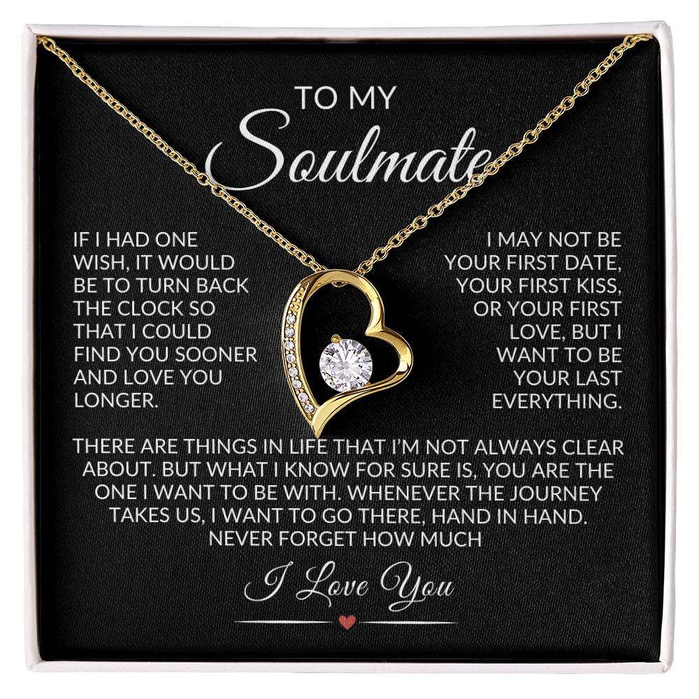 Soulmate Necklace| Your Last Everything