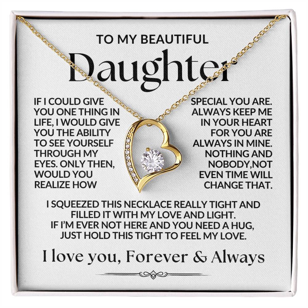 Daughter Necklace| How Special You Are