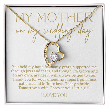 Mother of Bride Necklace| Tied to you