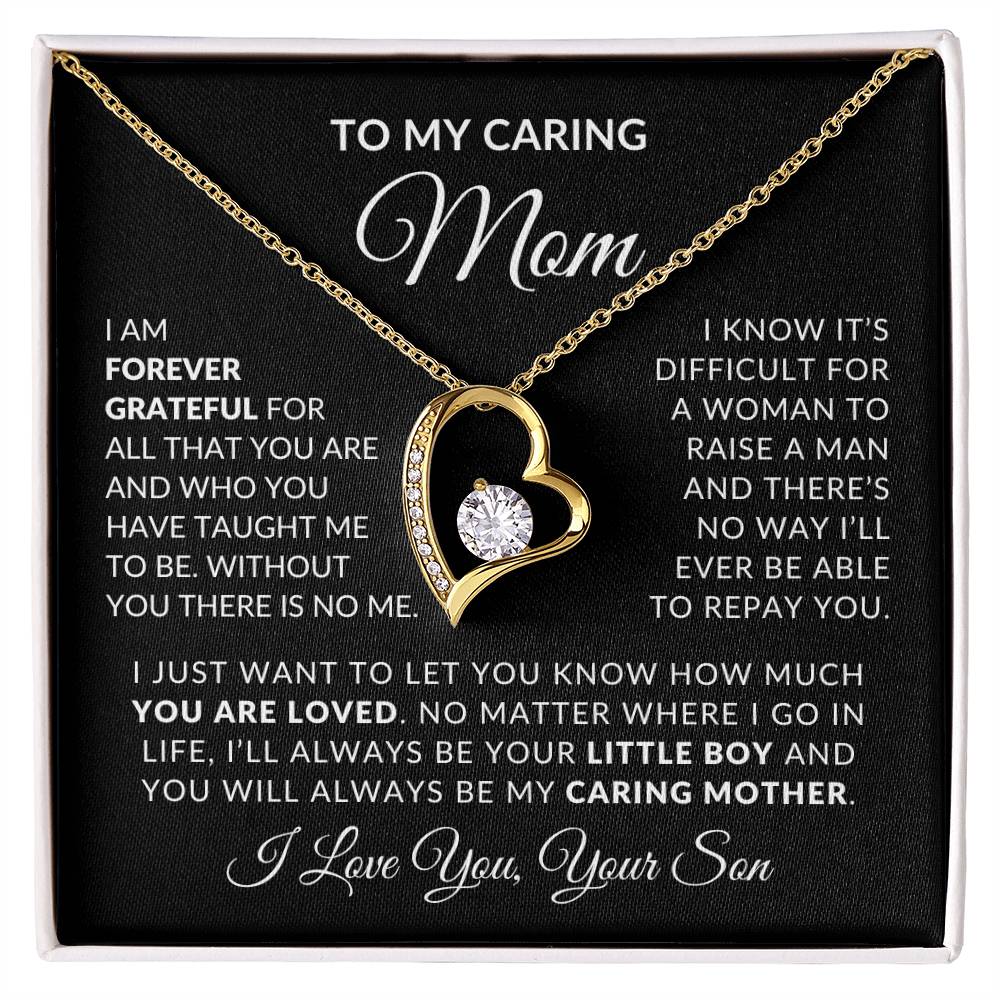 To My Mom Necklace| My Caring Mother