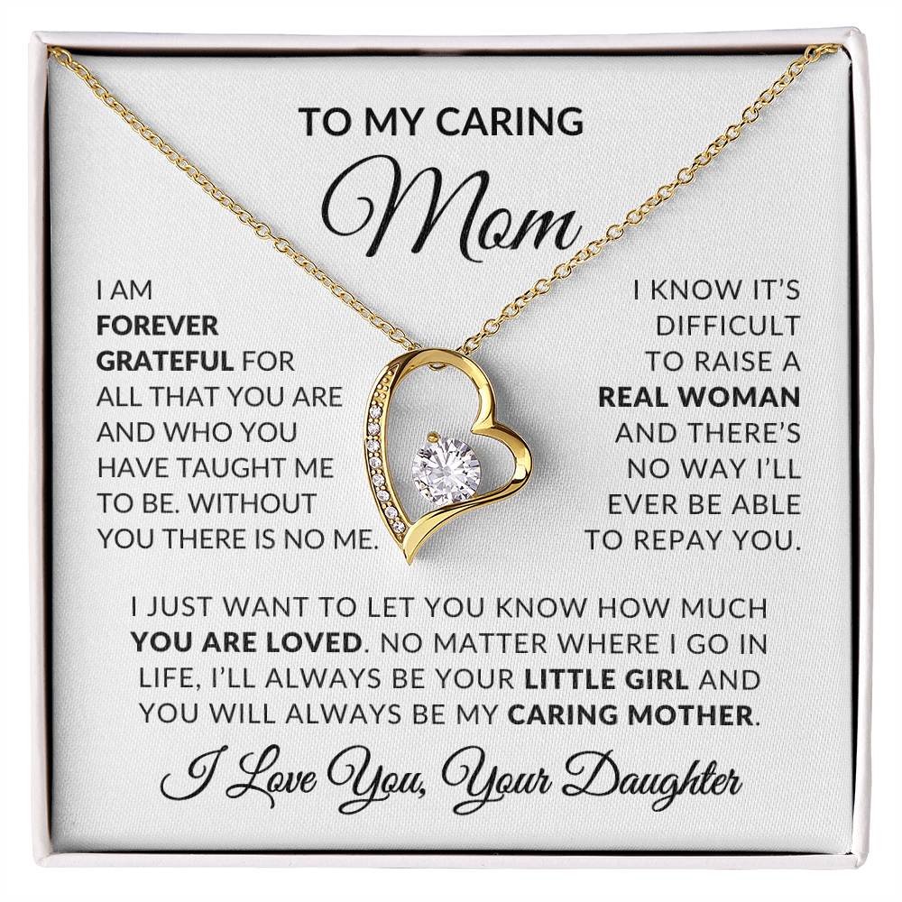 To My Mom Necklace| My Caring Mother