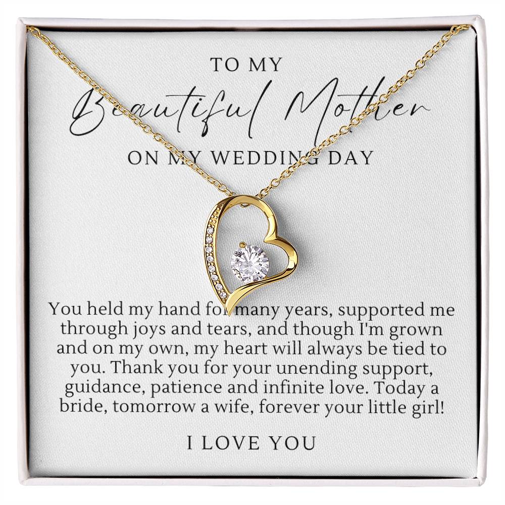 Mother of Bride Necklace| Tied to you