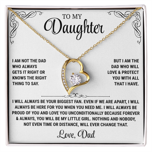 Love Unconditionally | Daughter Necklace