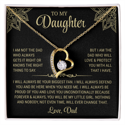 Always Be Your Biggest Fan | Daughter Necklace