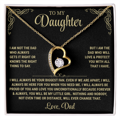 Always Be Here | Daughter Necklace