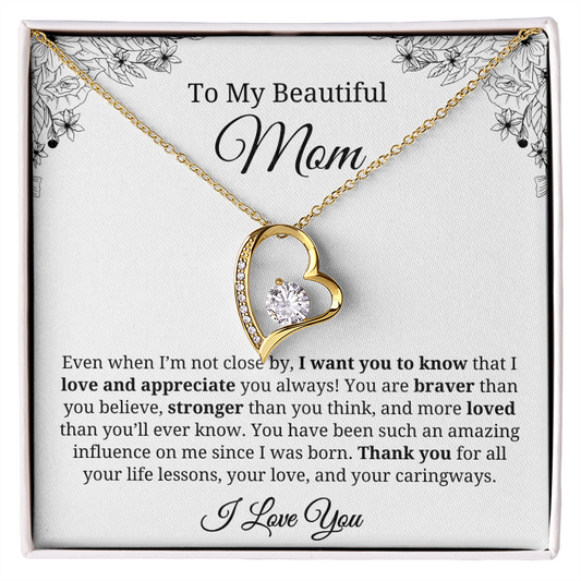Mom Necklace| Love and Appreciate