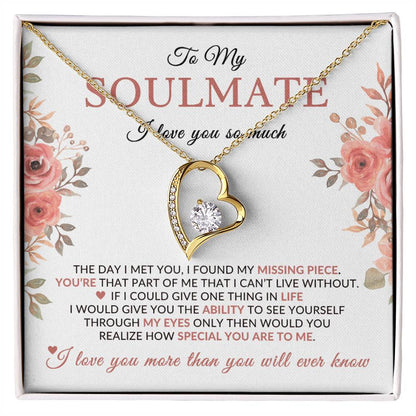 To Soulmate Necklace| My Missing Piece