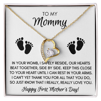 Mom Necklace| First Mother's Day