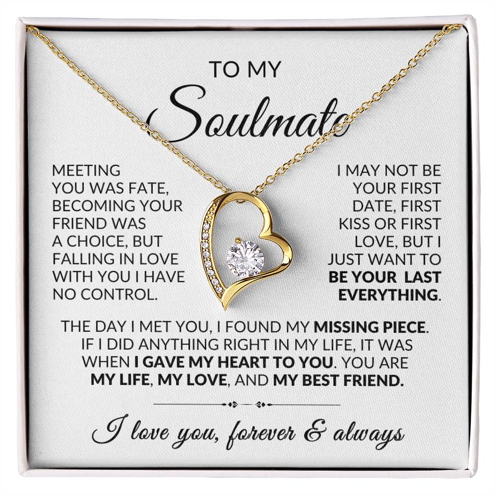 Soulmate Necklace| My Missing Piece