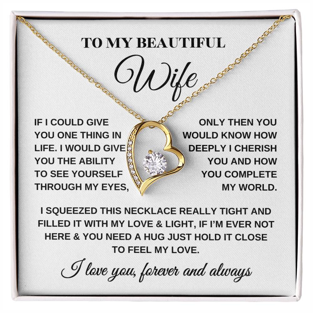 Wife Necklace| You Complete My World