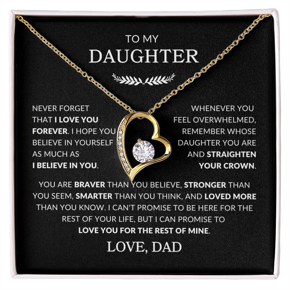 Daughter Necklace| You are Loved