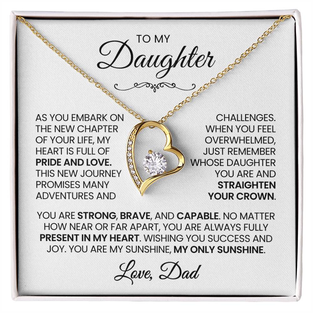 Daughter Necklace| Pride And Love