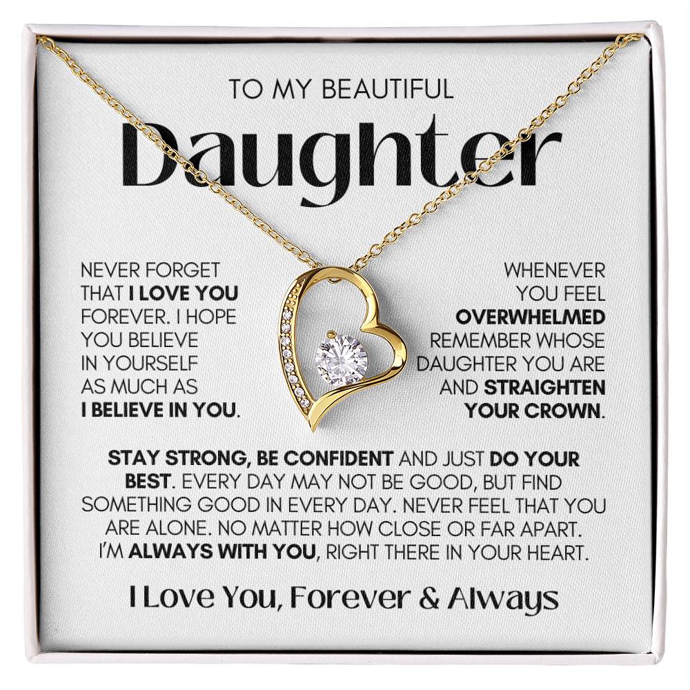 Daughter Necklace| Always With You