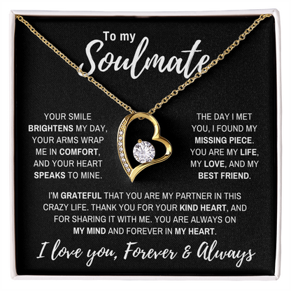 Soulmate Necklace| Forever in My Heart