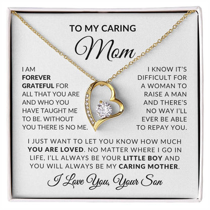 To My Mom Necklace| My Caring Mother