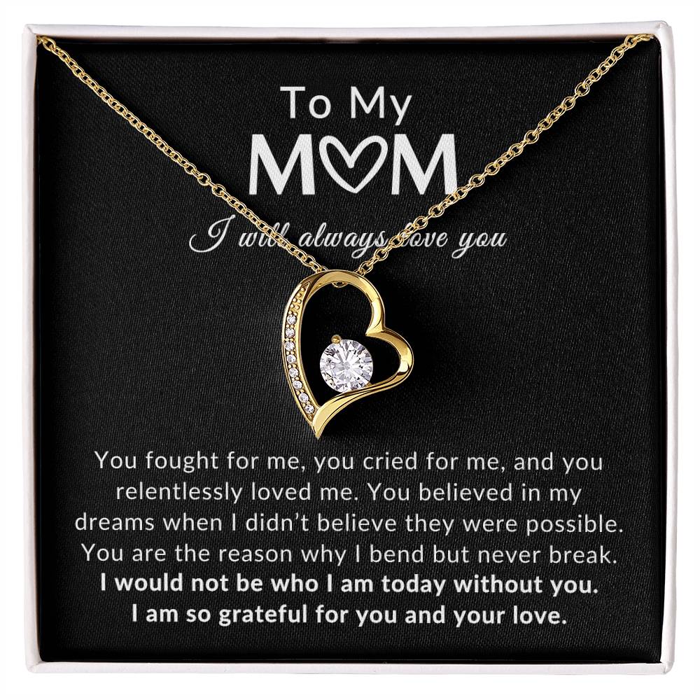 Gifts for Mom | Special Gift for Mom, Mother's Day Gift, Birthday Gift for Mom from Daughter and Son - Black Card