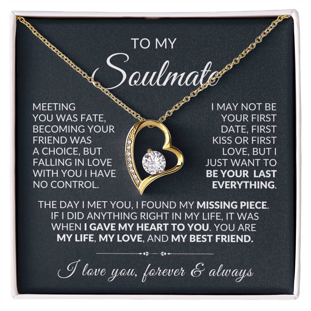 Soulmate Necklace| My Missing Piece