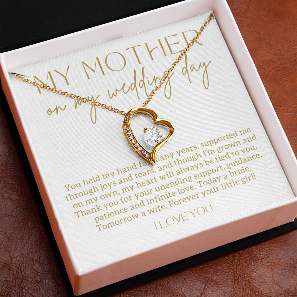 Mother of Bride Necklace| Tied to you