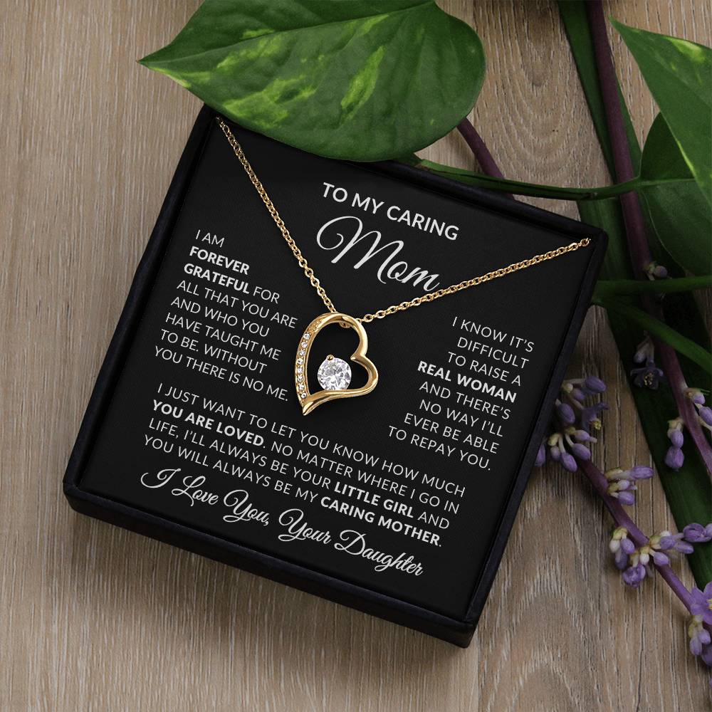 To My Mom Necklace| My Caring Mother