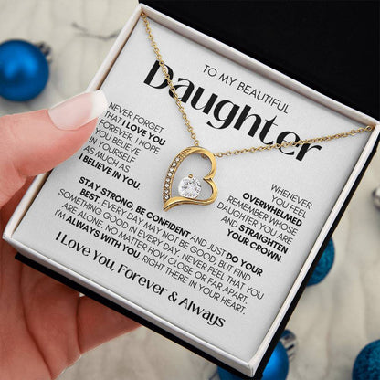 Daughter Necklace| Always With You