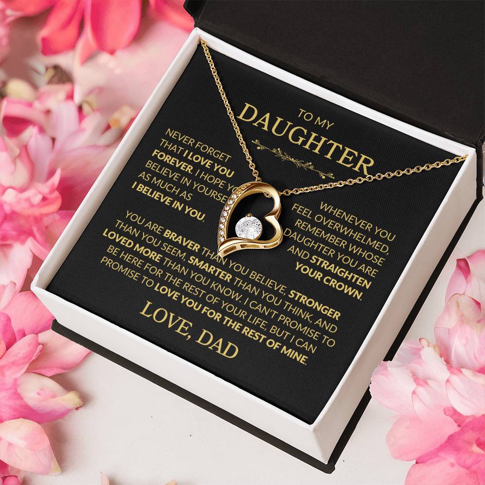 Daughter Necklace| You Are Loved