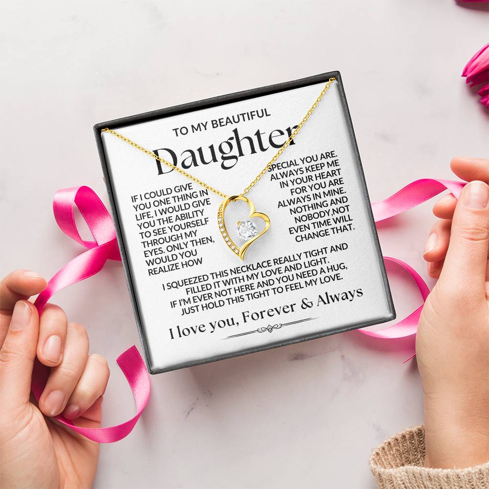 Daughter Necklace| How Special You Are