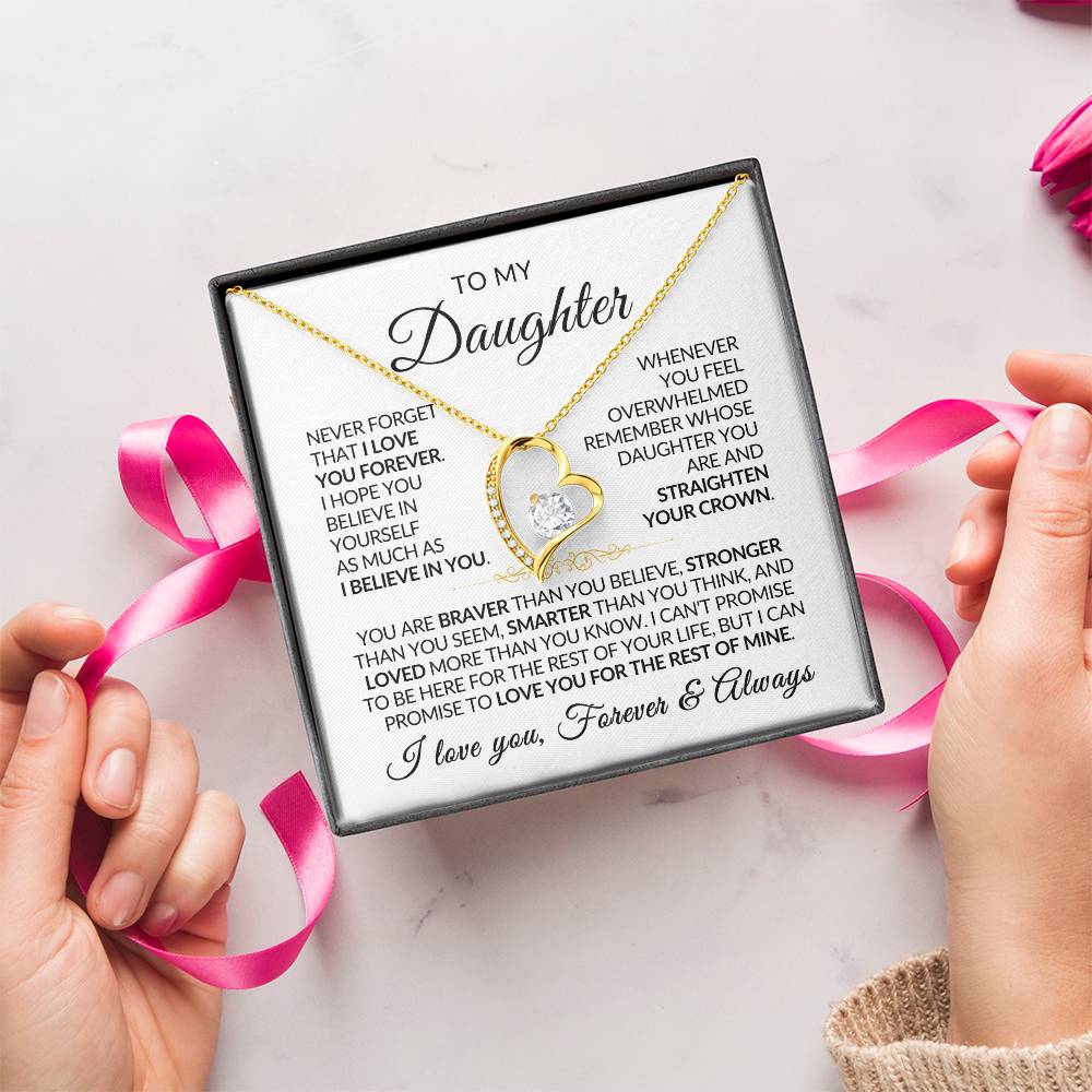 Daughter Necklace| You Are Loved