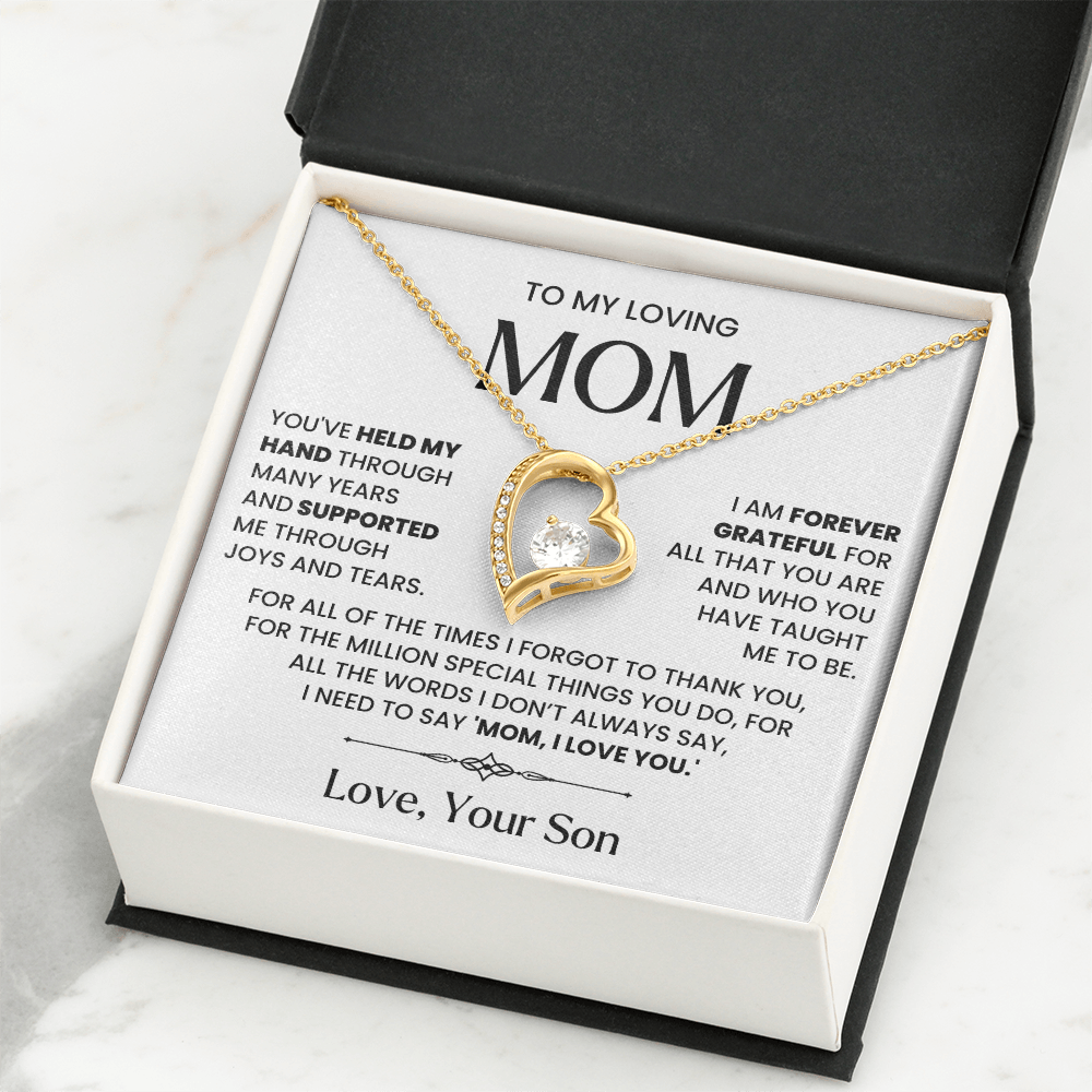 Mom Necklace| Forever Grateful