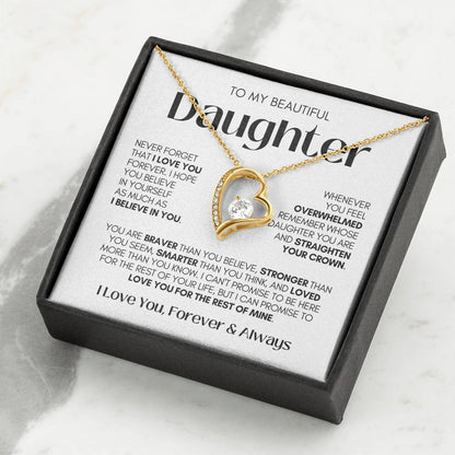 Daughter Necklace| Straighten Your Crown