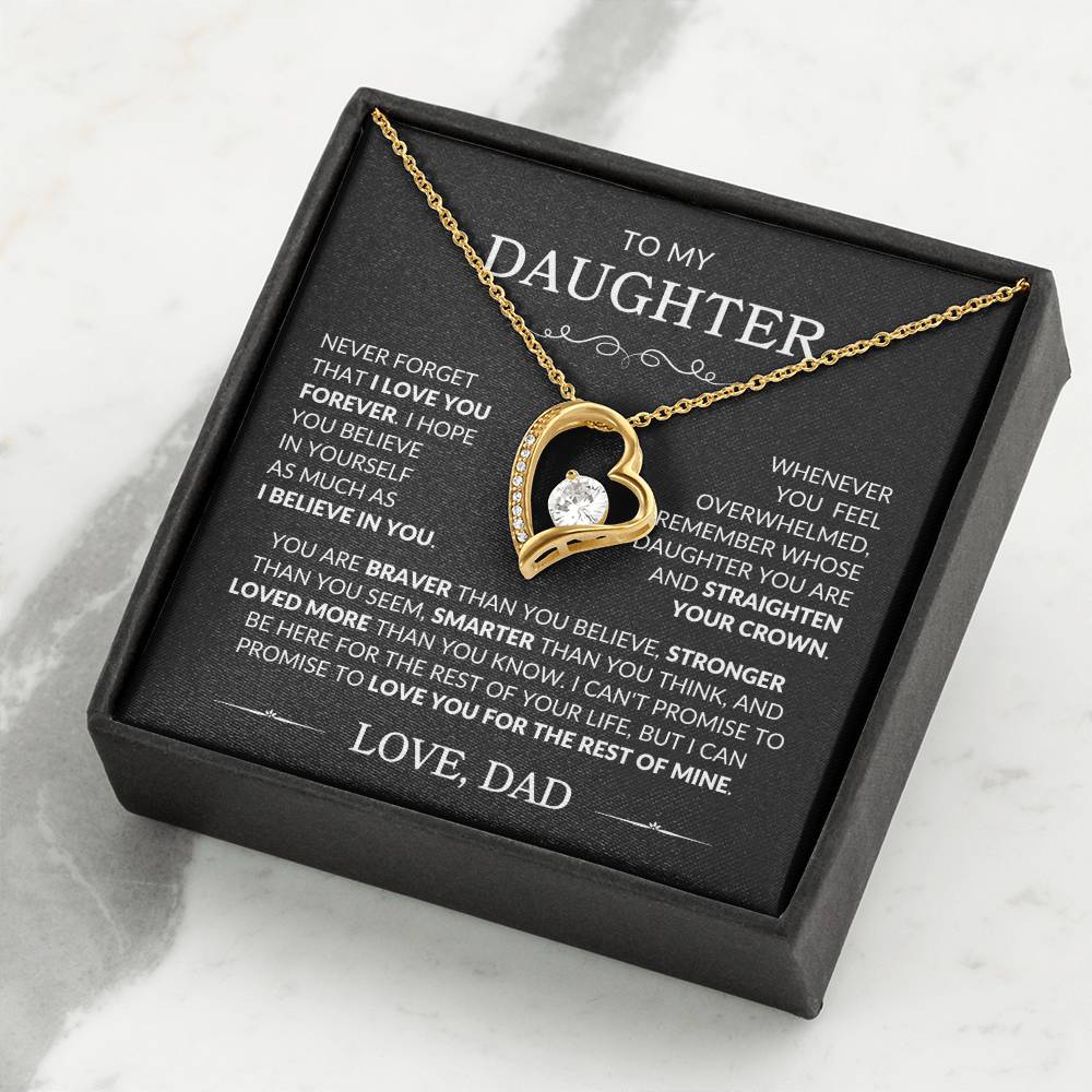 Daughter Necklace| Straighten Your Crown