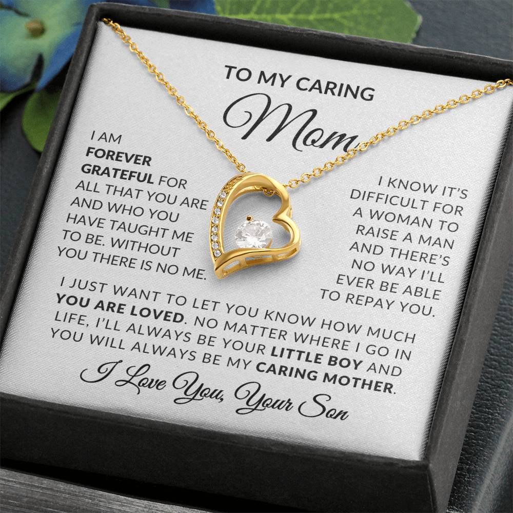 To My Mom Necklace| My Caring Mother